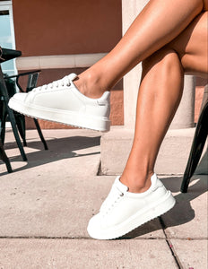 Retain White Sneaker