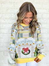 Load image into Gallery viewer, Queen Of Sparkles Yellow Trim Griswold House Sweatshirt