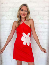 Load image into Gallery viewer, Zero Tolerance Red Floral Dress