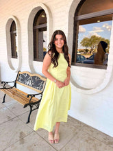 Load image into Gallery viewer, THML Down To The Best Yellow Dress