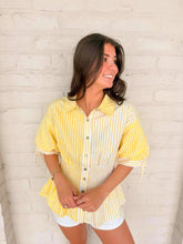 Load image into Gallery viewer, Loud Cheer Yellow Top