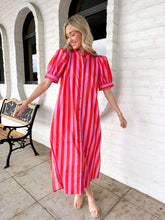 Load image into Gallery viewer, New Start Pink Stripe Dress