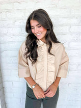 Load image into Gallery viewer, The Weekend Mood Taupe Top