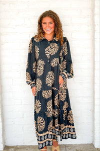 Chic Agenda Black Dress