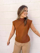 Load image into Gallery viewer, Knit To Be Camel Top