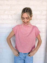 Load image into Gallery viewer, Hear Me Out Pink Top