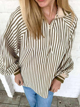 Load image into Gallery viewer, Give Me Time Olive Top