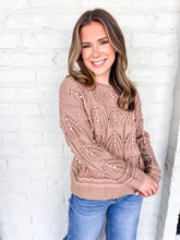 Load image into Gallery viewer, Classy Details Light Mocha Top