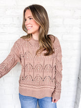 Load image into Gallery viewer, Classy Details Light Mocha Top