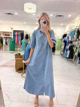 Load image into Gallery viewer, The Only Thing Light Denim Dress
