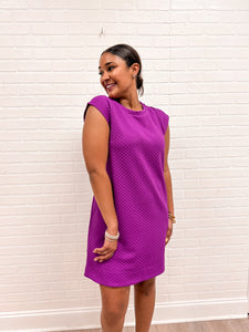 When I Remember Dress Magenta