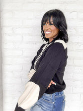 Load image into Gallery viewer, THML My Cold Heart Black Top