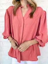 Load image into Gallery viewer, Anything And Everything Salmon Top