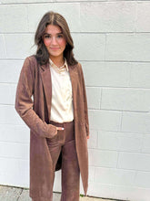 Load image into Gallery viewer, Tell Me More Brown Coat
