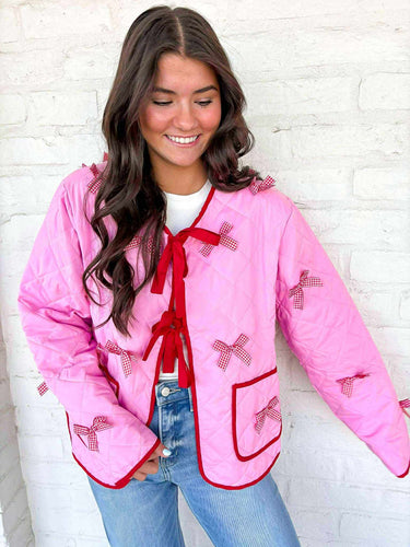 Tell All Pink Jacket