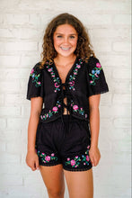 Load image into Gallery viewer, Make Me Proud Black Top
