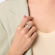 Load image into Gallery viewer, Julie Vos Catalina X Silver Ring