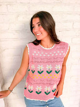 Load image into Gallery viewer, Loyal Keeper Floral Pink Top
