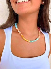 Load image into Gallery viewer, Stacy-A Natural Stone Turquoise Mix Necklace