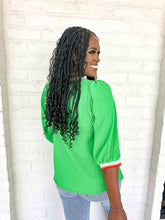 Load image into Gallery viewer, Carry On Kelly Green Top