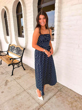 Load image into Gallery viewer, Choose Your Battle Navy Dress