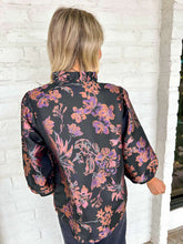 Load image into Gallery viewer, Glamorous Style Mauve Jacquard Top