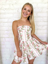 Load image into Gallery viewer, Rivers Will Come Floral Smocked Romper