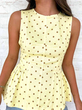 Load image into Gallery viewer, The Times Ahead Lemon Top