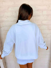 Load image into Gallery viewer, Queen Of Sparkles Licensed LSU Mascot Leaning on Letter Sweatshirt