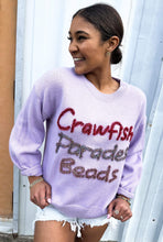 Load image into Gallery viewer, Exclusive Crawfish Parades Beads Sweater