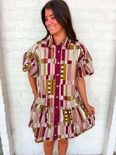 Load image into Gallery viewer, Hope To Be Plum Dress