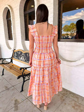 Load image into Gallery viewer, Kiss Goodbye Orange Dress