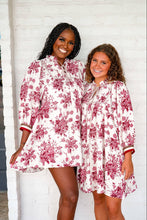 Load image into Gallery viewer, Rain On My Mind Burgundy Dress