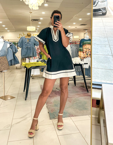 Call It Off Black Dress