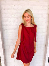 Load image into Gallery viewer, Fulfill Your Dreams Burgundy Dress