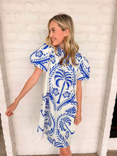 Load image into Gallery viewer, Share Your Heart Blue Dress