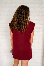 Load image into Gallery viewer, Zero Chances Burgundy Top