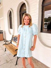 Load image into Gallery viewer, Elegant Gaze Blue Dress