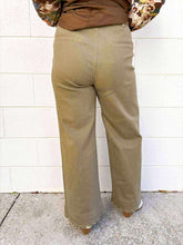 Load image into Gallery viewer, City Streets Olive Scallop Pants