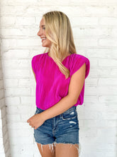 Load image into Gallery viewer, Midnight Dreams Top Fuchsia