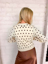 Load image into Gallery viewer, Poker Face Cream Sweater