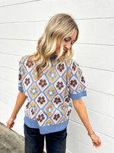 Load image into Gallery viewer, Path Of Florals Patch Multi Top