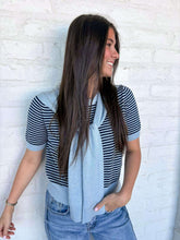 Load image into Gallery viewer, Poised Goodness Blue Top