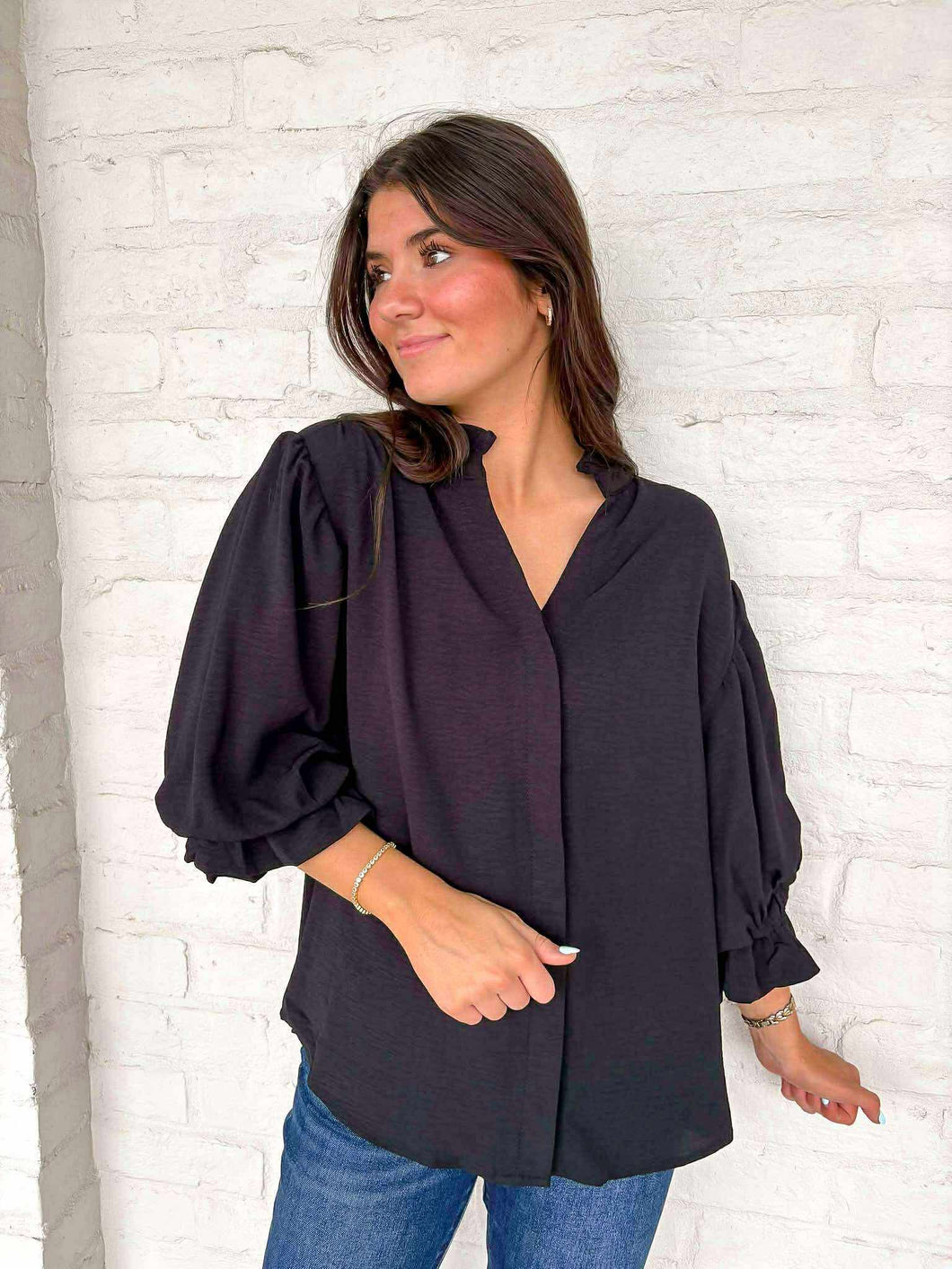 Anything and Everything Burgundy Top