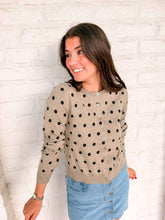 Load image into Gallery viewer, Poker Face Taupe Sweater