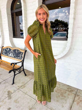 Load image into Gallery viewer, Know The Truth Olive Dress