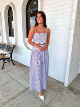 Load image into Gallery viewer, The Emily Blue Polka Dot Set