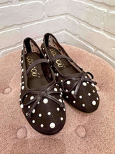 Load image into Gallery viewer, Carly Brown Pearl Ballet Flat