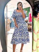 Load image into Gallery viewer, Give It A Go Dress Royal
