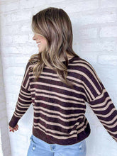 Load image into Gallery viewer, In My Head Brown Long Sleeve Top